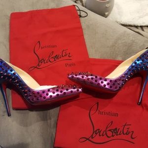 Christian louboutin panettone spiked heels